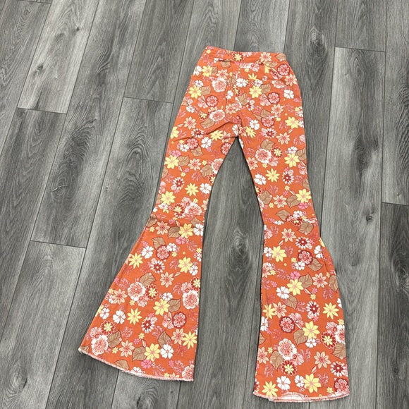 Altar’d State Floral Bell Bottoms - Picture 5 of 7